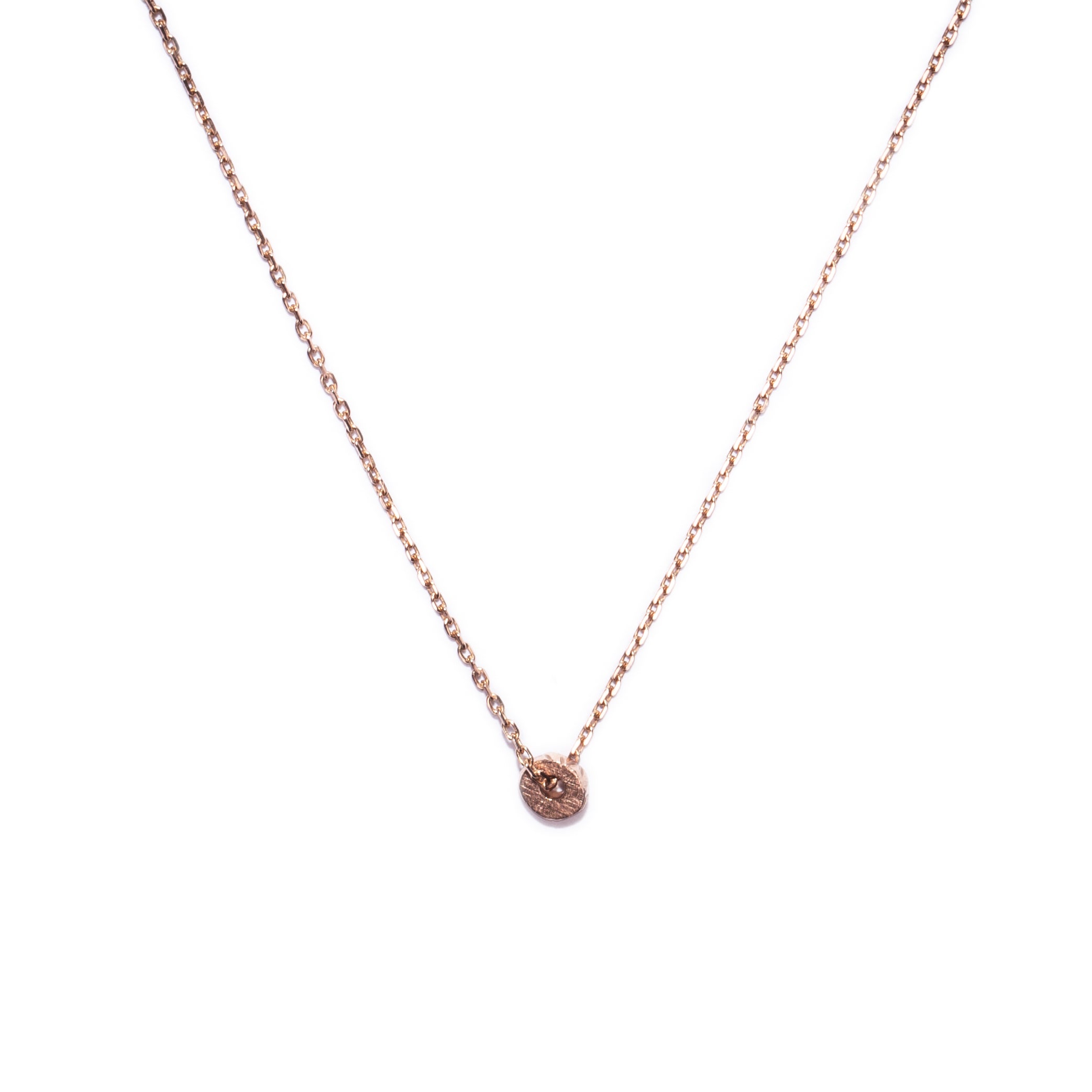 Recycled Gold Bead Necklace